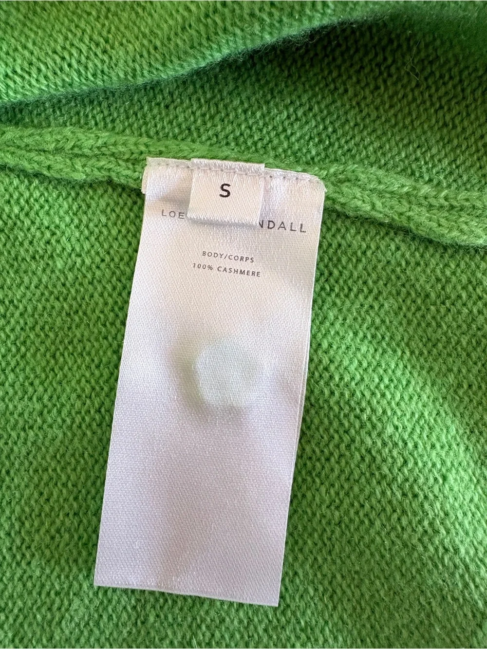 Loeffler Randall Cashmere Cardigan S - Picture 2 of 5